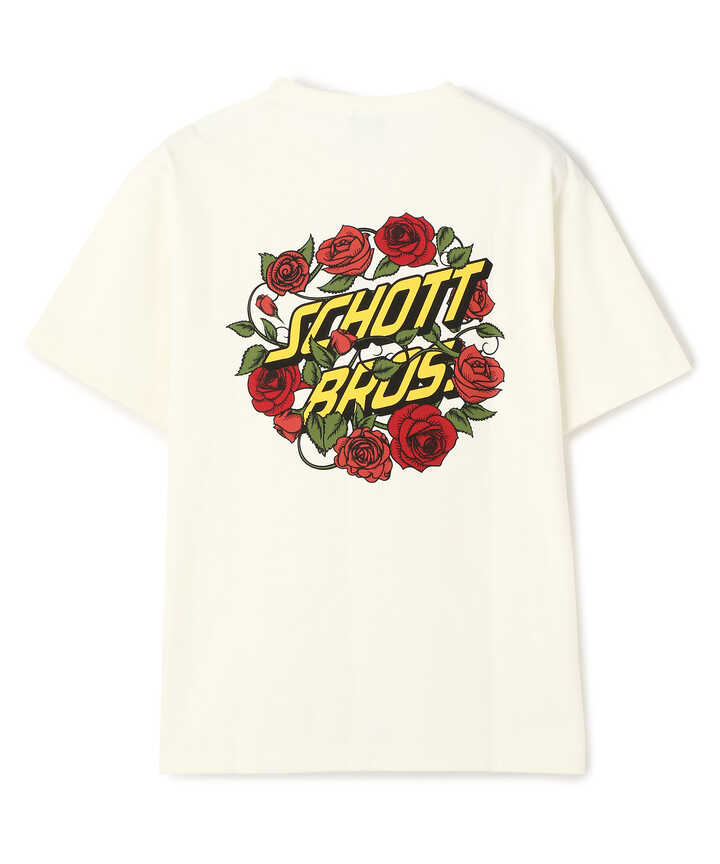 Ss Rose Logo T Shirt T Schott Us Online Storeus