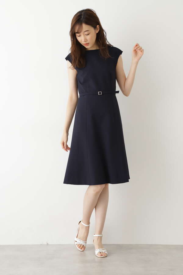 サッカーフィット フレアワンピース Natural Beauty Basic サンエービーディーオンラインストア Sanei Online Store