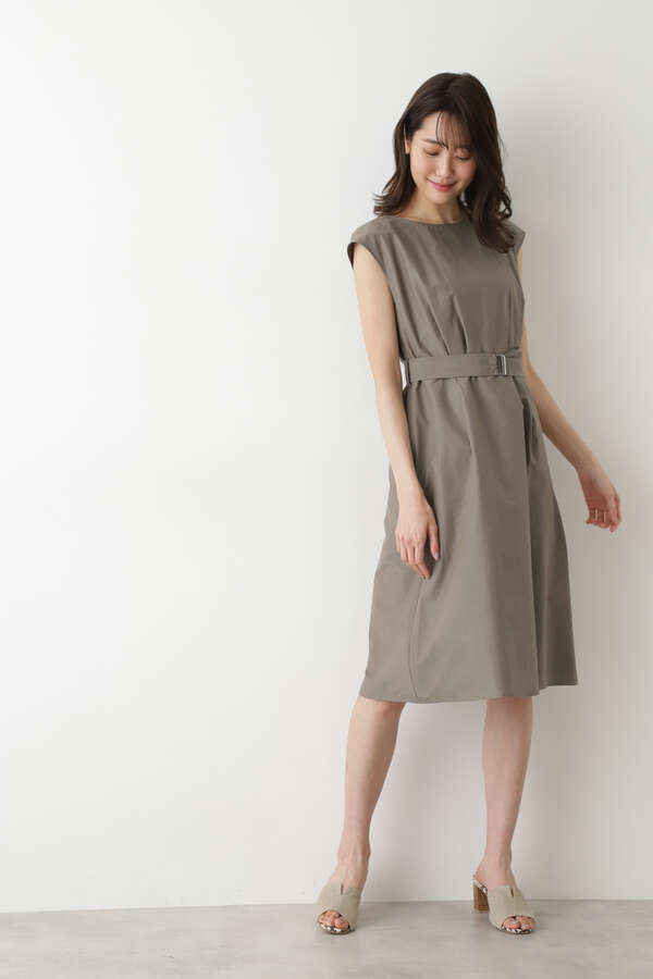 シャンブレーフィットアンドフレアワンピース Natural Beauty Basic サンエービーディーオンラインストア Sanei Bd Online Store