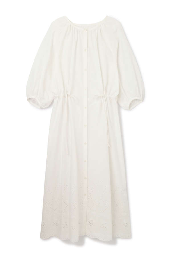 コットンローン刺繍 2way羽織りワンピ ワンピース サンエービーディーオンラインストア Sanei Online Store