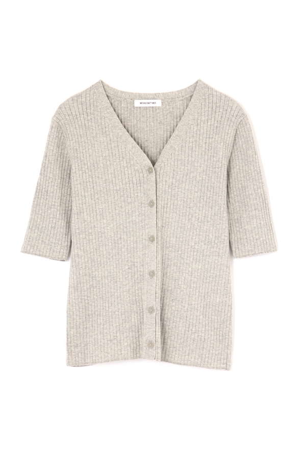 洗える ファインハイゲージ 半袖カーデ トップス サンエービーディーオンラインストア Sanei Online Store