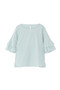 ［ウォッシャブル］ラッフルフリルブラウス