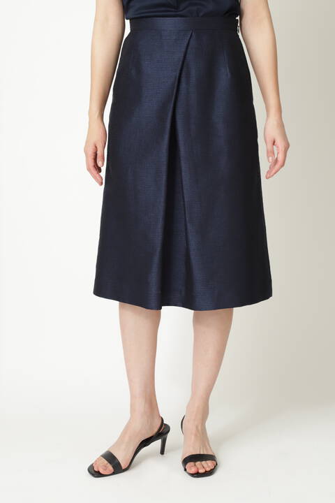 シャイニーシャンブレースカート