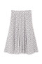 ［ウォッシャブル］ジオメトリックプリントスカート