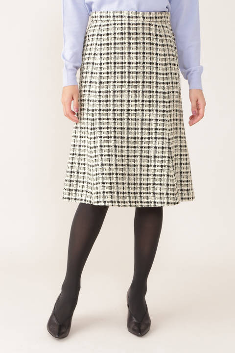 ツィードマーメイドスカート