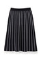 ボーダープリーツスカート