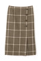 【先行予約 11月上旬-中旬入荷予定】千鳥チェックストレートスカート