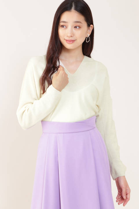 【先行予約 11月上旬-中旬入荷予定】ウールホールガーメントニット