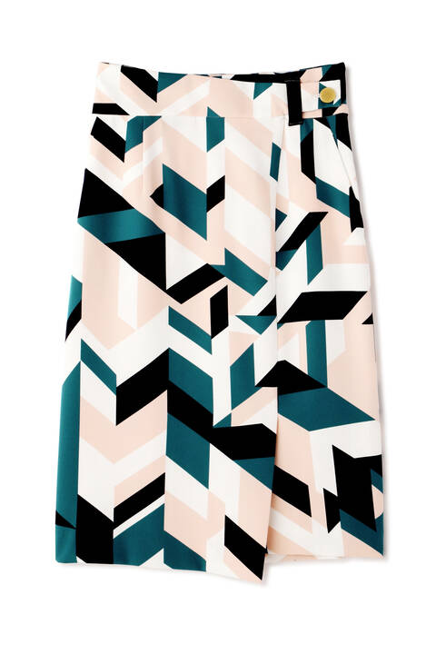 ジオメトリックアロープリントスカート スカート Pinky Dianne ピンキーアンドダイアン のファッション通販mix Tokyo