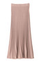 プリーツライクニットスカート
