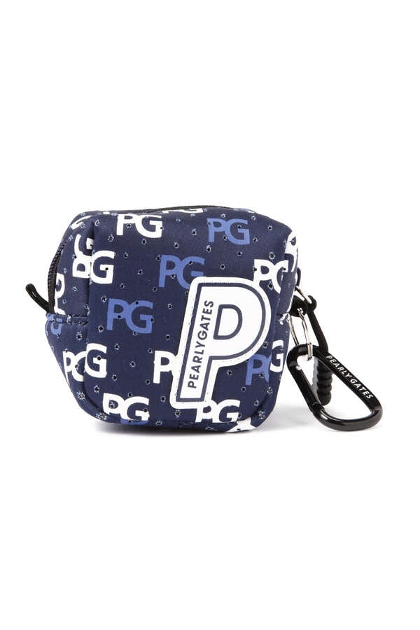 パーリーゲイツ Pgロゴ柄 ボールポーチ Unisex