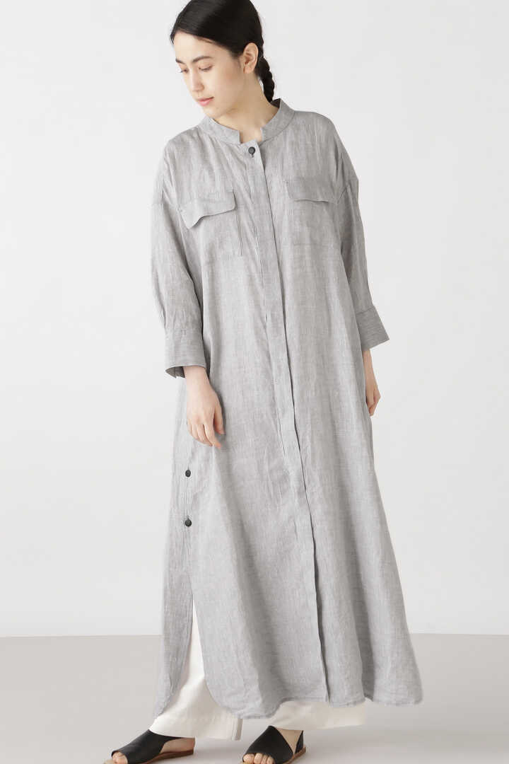 Human Woman 一部店舗限定 ハードマンリネンワンピース ヒューマンウーマン