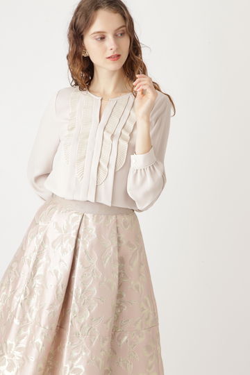 《Endy ROBE》ダイアナプリーツブラウス