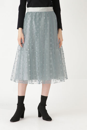 《Endy ROBE》マリースターチュールスカート