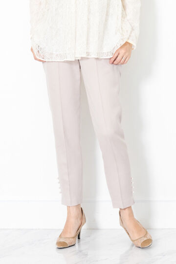  ≪WEB先行販売≫ドナパール付スリットパンツ 