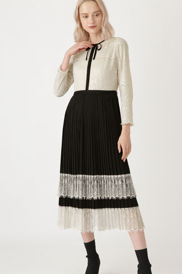  ≪WEB先行販売≫リースプリーツワンピース 