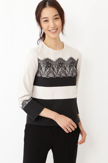  《Endy ROBE》エミボーダーカットソー 