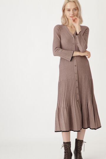  ユリアランダムリブニットワンピース 