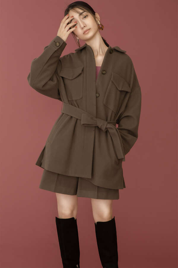 Exclusive Line ソフトメルトンセットアップ ショートパンツ Jillstuart ジルスチュアート 公式 通販mix Tokyo ミックスドットトウキョウ