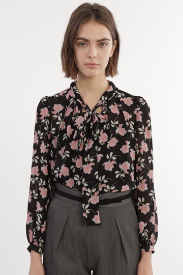  ルラフラワーブラウス 