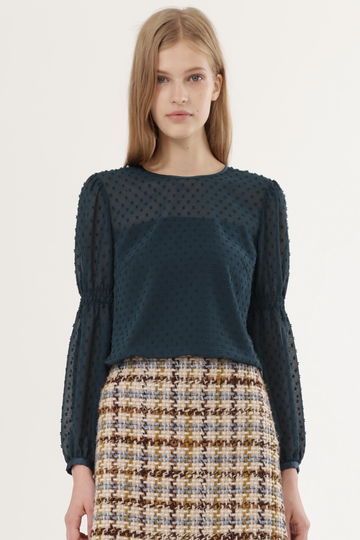  ウェンディスノーカットブラウス 