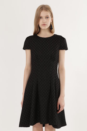  アマンダドットジャガードワンピース 