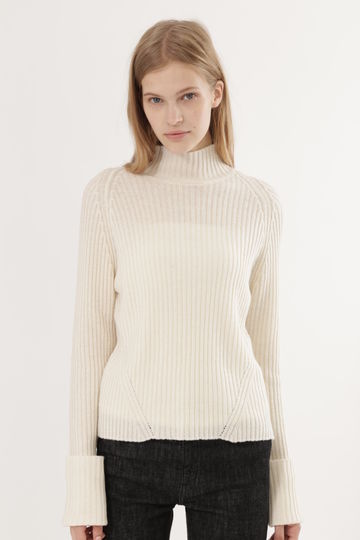  サビナタートルリブニット 