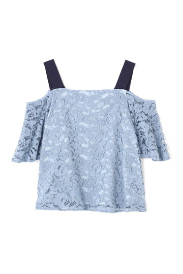  シェイラレースオフショルブラウス 