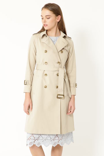  リバティプリント トレンチコート 