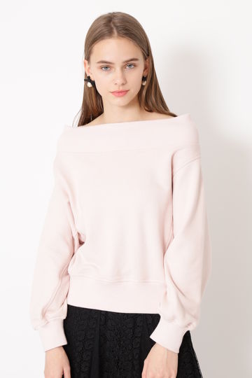  [WEB限定]ウラケオフショルトップス 