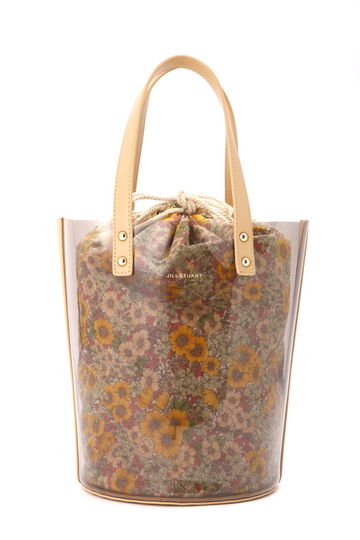  リバティープリントバケツバッグ 