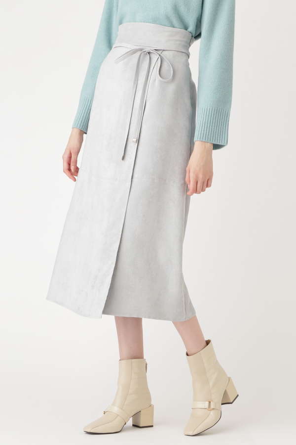 ノアフェイクスエードラップ風スカート Jillstuart ジルスチュアート 公式 通販mix Tokyo ミックスドットトウキョウ