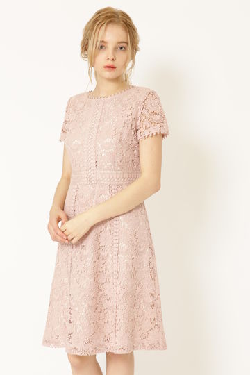  《JILLSTUART White》ヴェニーレースドレス 