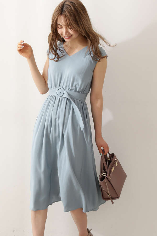 Vネックフレアワンピース Proportion Body Dressing プロポーションボディドレッシング 公式 通販mix Tokyo ミックスドットトウキョウ