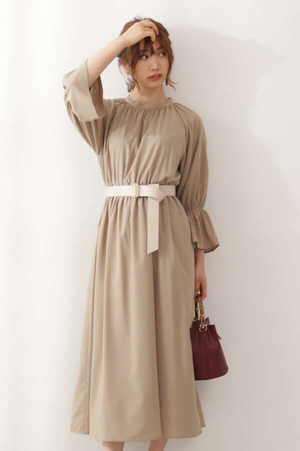 Edit Cologne バックリボンボリュームスリーブロングワンピース Proportion Body Dressing プロポーションボディドレッシング 公式 通販 Mix Tokyo