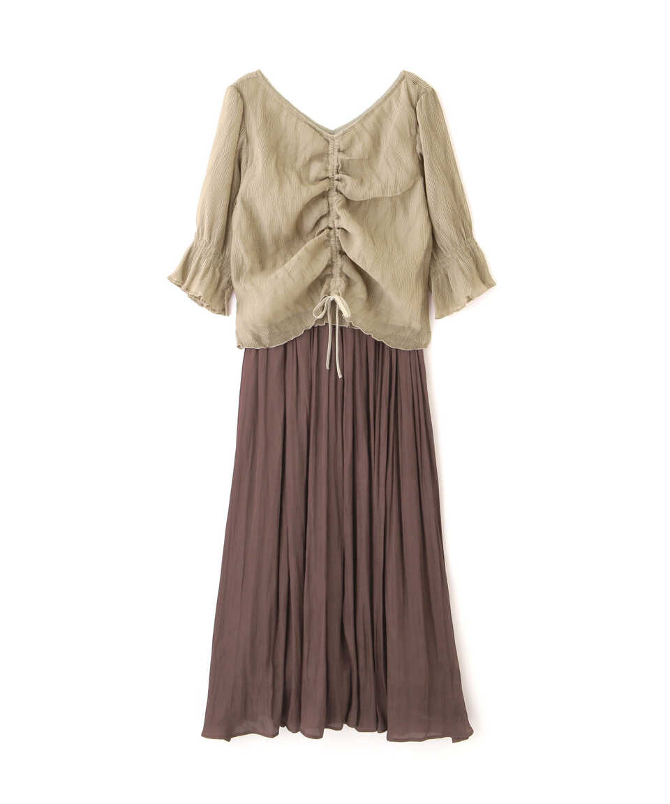 サテン 生地 ワンピースの人気商品 通販 価格比較 価格 Com