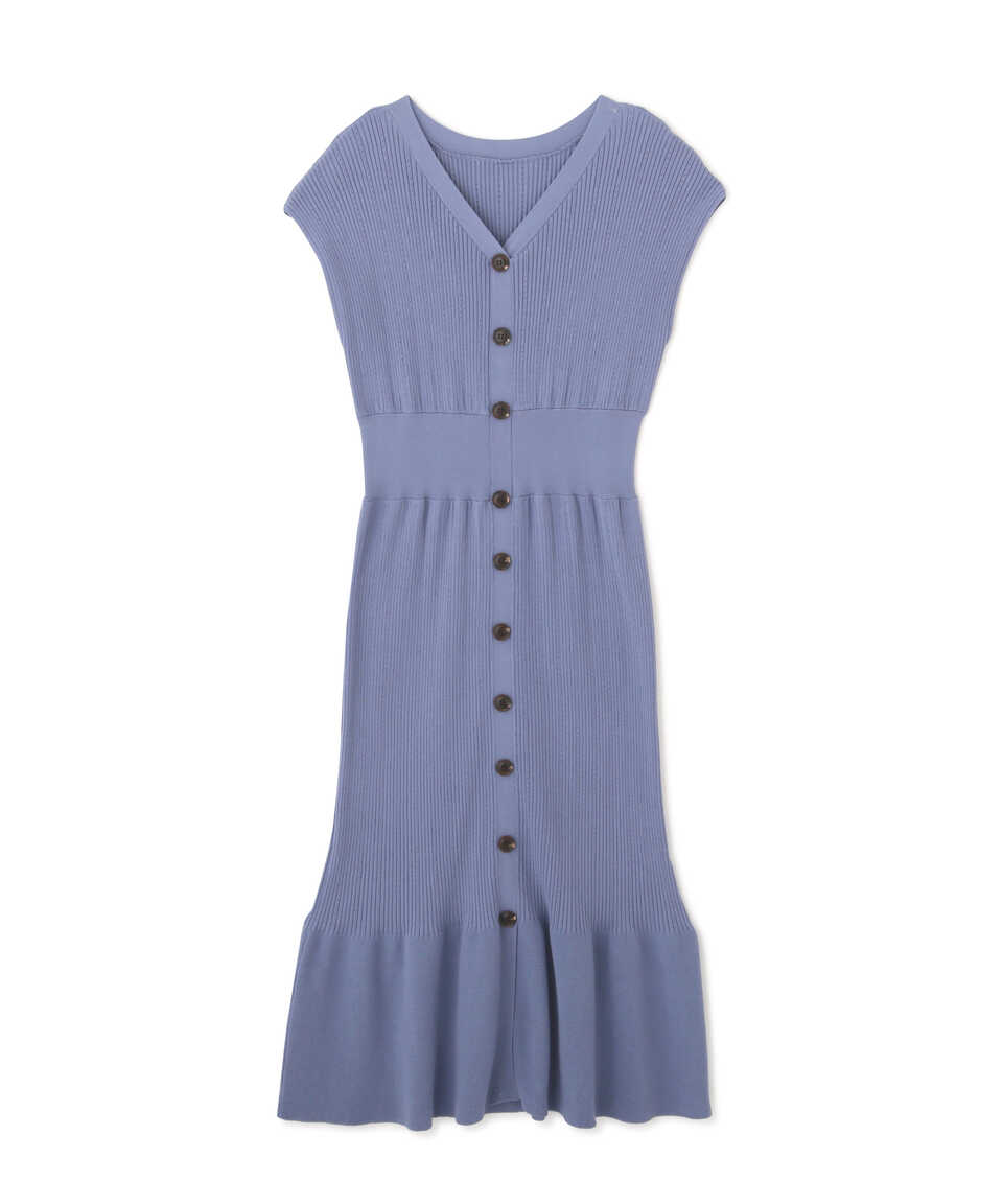 公式 プロポーションボディドレッシング 先行予約6月下旬 7月上旬入荷予定 前後2wayマーメイドニットワンピースweb限定カラー パープル 女性 ワンピース ブルー サイズ ｐｓ コットン 40 レーヨン 38 ナイロン 22 ウエスト部分 ナイロン 36 コットン 33