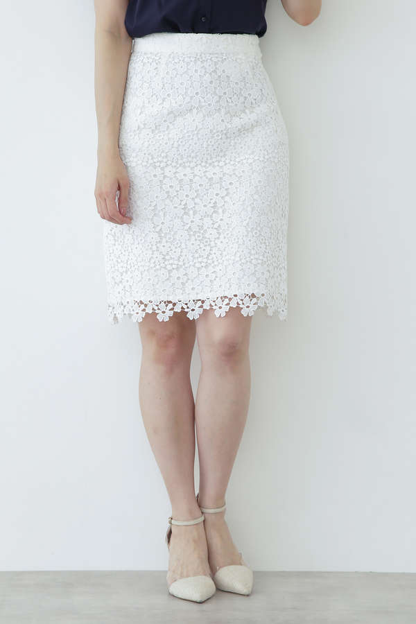 ケミカルフラワーレーススカート Proportion Body Dressing サンエービーディーオンラインストア Sanei Online Store