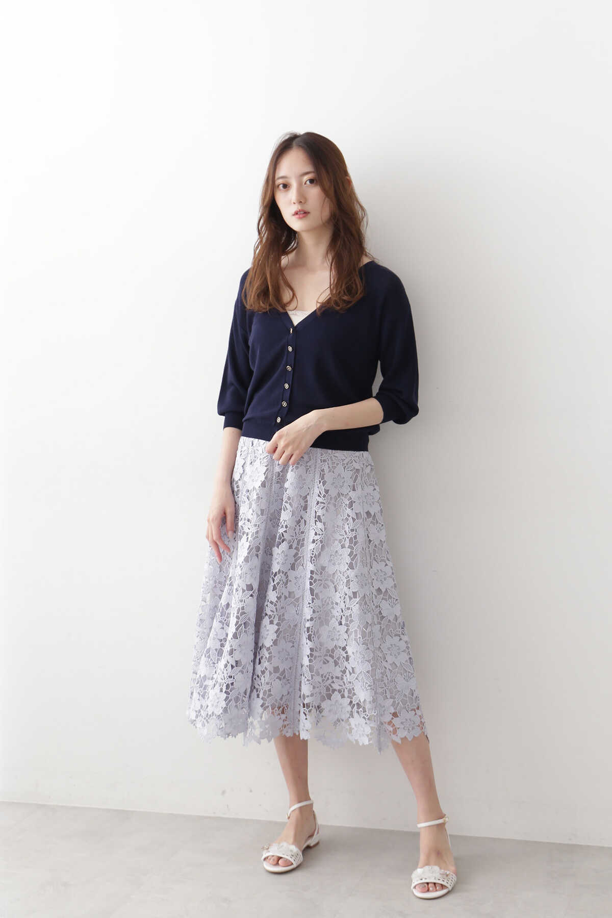 カラーケミカルレーススカート | Secret Sale | ノード センス - NODE  