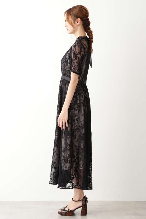 レース グログランベルトワンピース Secret Sale サンエービーディーオンラインストア Sanei Online Store
