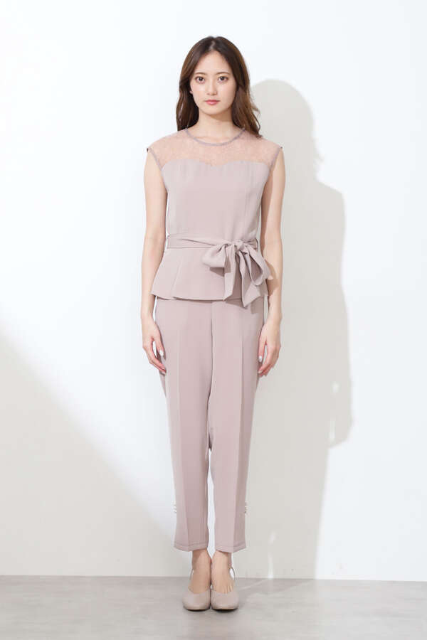 ビスチェテーパードセットアップ Secret Sale サンエービーディーオンラインストア Sanei Online Store