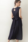 【堀田茜さん着用 美人百花６月号掲載商品】クロスラップワンピース