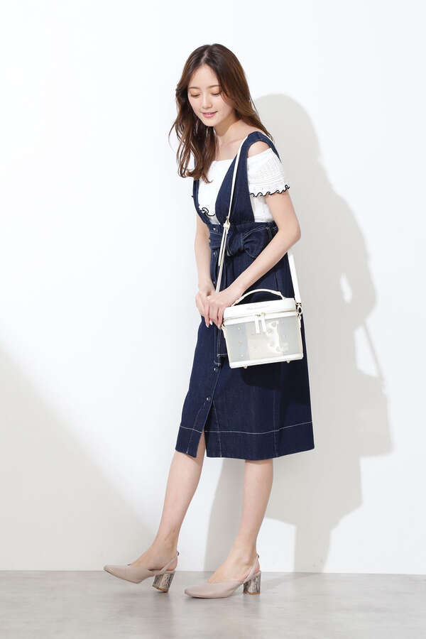 堀田茜さん着用 美人百花６月号掲載商品 クリアショルダーバッグ Secret Sale サンエービーディーオンラインストア Sanei Online Store