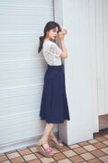 【堀田茜さん着用 美人百花６月号掲載商品】トロピックプラットフォームサンダル