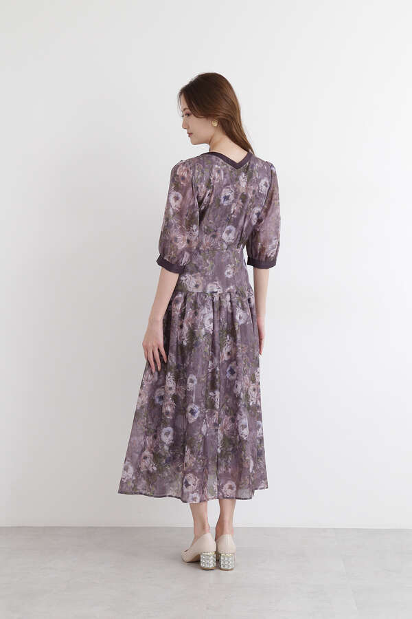 オータムスマッジプリントワンピース Jill By Jillstuart サンエービーディーオンラインストア Sanei Online Store
