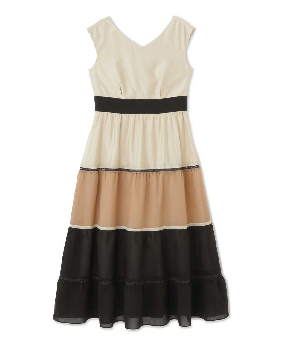 公式 Jill By Jillstuart 切替グラデーションワンピース 女性 ワンピース クリームブラウン サイズ ｍ 表生地 再生繊維 セルロース ポリエステル 17 レース部分 コットン 100 裏生地 ポリエステル 100 雑記帳