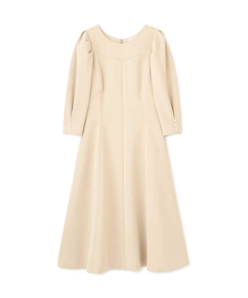 【公式／JILL by JILLSTUART】ダンボールワンピース/女性/ワンピース/ベージュ/サイズ：Ｓ/ポリエステル 88% ポリウレタン 12%