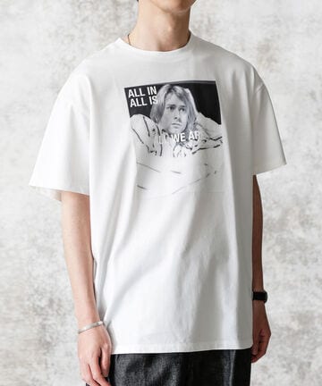 KENJI KUBO フォトTシャツ Kurt