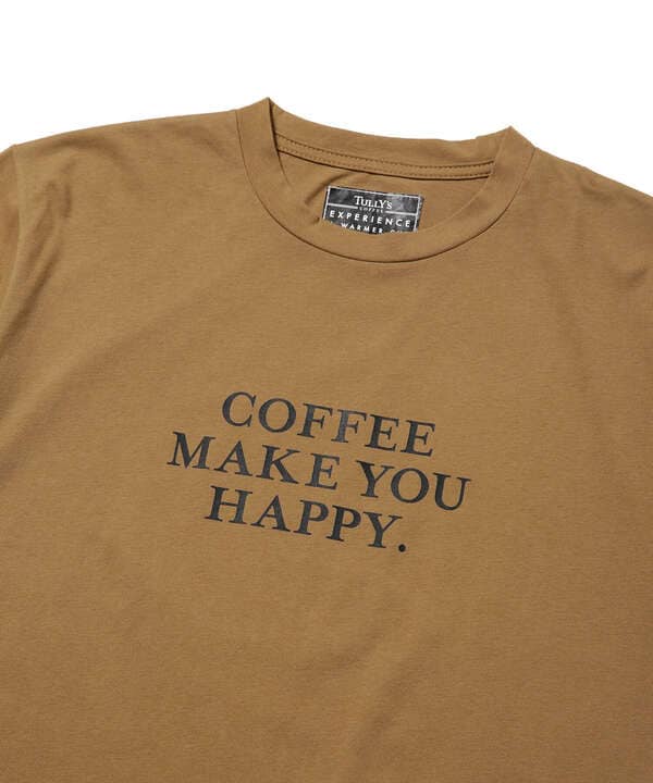 《WEB限定》[TULLY’S COFFEE×NU]メッセージロゴTシャツ