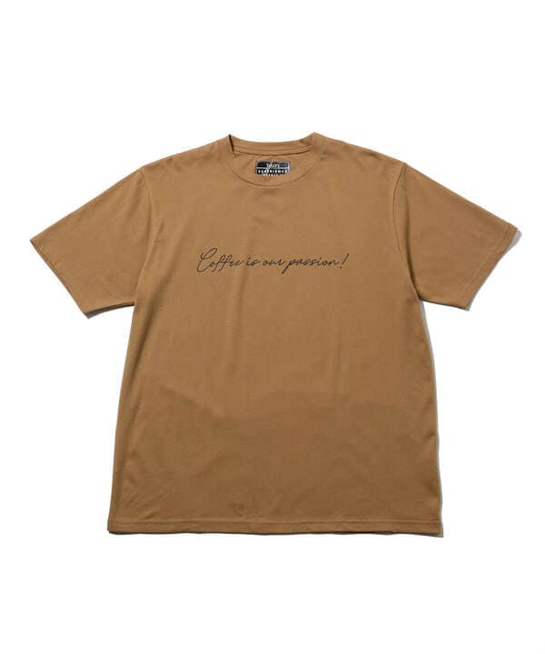 《WEB限定》[TULLY’S COFFEE×NU]スローガンロゴTシャツ